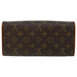 Louis Vuitton-LOUIS VUITTON Monogram Pochette Twin GM Shoulder Bag M51852 LV Auth ep061-Other