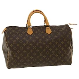 Louis Vuitton-Louis Vuitton Monogram Speedy 40 Hand Bag M41522 LV Auth 32558-Other