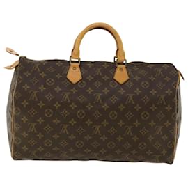 Louis Vuitton-Louis Vuitton Monogram Speedy 40 Hand Bag M41522 LV Auth 32558-Other
