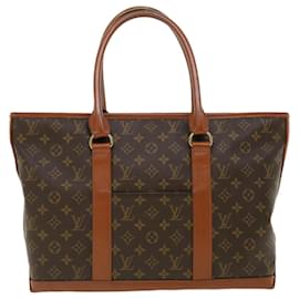 Louis Vuitton-LOUIS VUITTON Monogram Sac Weekend PM Tote Bag M42425 LV Auth ep215-Other