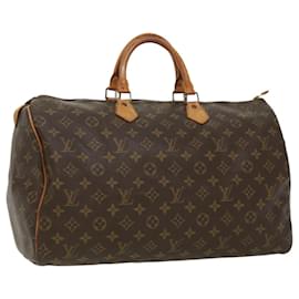 Louis Vuitton-Louis Vuitton Monogram Speedy 40 Hand Bag M41522 LV Auth hk516-Other
