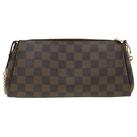 Louis Vuitton-LOUIS VUITTON Damier Ebene Eva Shoulder Bag 2way N55213 LV Auth hs1597-Other