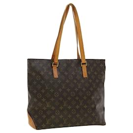 Louis Vuitton-LOUIS VUITTON Monogram Cabas Mezzo Tote Bag M51151 LV Auth jk2903-Other