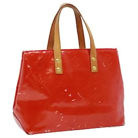 Louis Vuitton-LOUIS VUITTON Monogram Vernis Reade PM Hand Bag Red M91990 LV Auth ki2487-Red