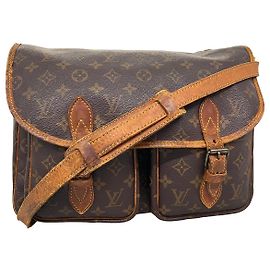 LOUIS VUITTON Borsa a spalla Gibeciere GM con monogramma M42246 LV Auth bs2777 Altro
