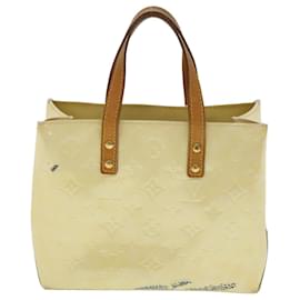 Louis Vuitton-LOUIS VUITTON Monogram Vernis Reade PM Hand Bag Perle M91336 LV Auth hk498-Other