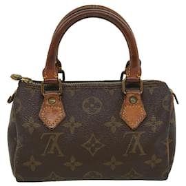 Louis Vuitton-LOUIS VUITTON Monogram Mini Speedy Hand Bag M41534 LV Auth ac1130-Other
