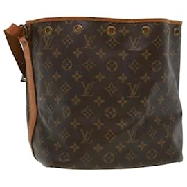 Louis Vuitton-LOUIS VUITTON Monogram Petit Noe Shoulder Bag M42226 LV Auth th3084-Other