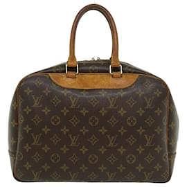 Louis Vuitton-LOUIS VUITTON Monogram Deauville Hand Bag M47270 LV Auth ar7997b-Other