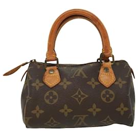 Louis Vuitton-LOUIS VUITTON Monogram Mini Speedy Hand Bag Vintage M41534 LV Auth hs1602-Other