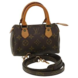 Louis Vuitton-LOUIS VUITTON Monogram Mini Speedy Hand Bag 2way M41534 LV Auth ki2480-Other