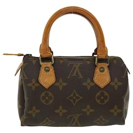 Louis Vuitton-LOUIS VUITTON Monogram Mini Speedy Hand Bag 2way M41534 LV Auth ki2480-Other