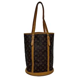 Louis Vuitton-LOUIS VUITTON Monogram Bucket GM Shoulder Bag M42236 LV Auth hk510-Other