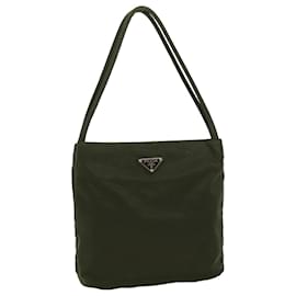 Prada-PRADA Tote Bag Nylon Khaki Auth bs2783-Khaki