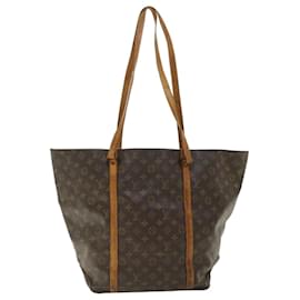 Louis Vuitton-LOUIS VUITTON Monogram Sac Shopping Tote Bag M51108 LV Auth am3257-Other