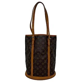 Louis Vuitton-LOUIS VUITTON Monogram Bucket GM Shoulder Bag M42236 LV Auth hk511-Other
