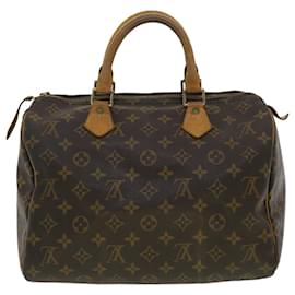 Louis Vuitton-Louis Vuitton Monogram Speedy 30 Hand Bag M41526 LV Auth ep119-Other