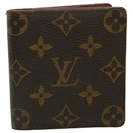 Louis Vuitton-LOUIS VUITTON Monogramme Porte Billets 9 Cartes Crédit Billfold M60930 Authentification464-Monogramme