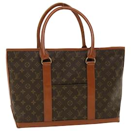 Louis Vuitton-LOUIS VUITTON Monogram Sac Weekend PM Tote Bag M42425 LV Auth rd3429-Other