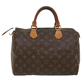 Louis Vuitton-Louis Vuitton Monogram Speedy 30 Hand Bag M41526 LV Auth yt933-Other