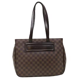 Louis Vuitton-LOUIS VUITTON Damier Ebene Parioli PM Tote Bag N51123 LV Auth bs2707-Other