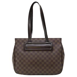 Louis Vuitton-LOUIS VUITTON Damier Ebene Parioli PM Tote Bag N51123 LV Auth bs2707-Other