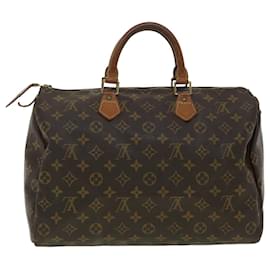 Louis Vuitton-Louis Vuitton Monogram Speedy 35 Hand Bag M41524 LV Auth bs2732-Other