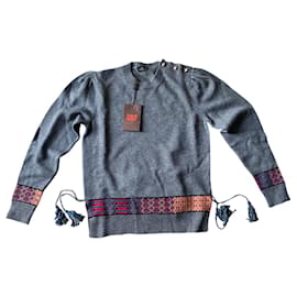 Etro Kleiner Pullover Grau