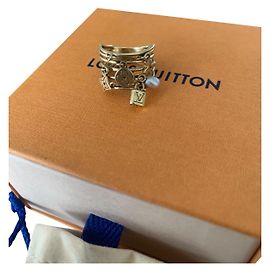 Louis Vuitton Ring Gelbgold Gelb