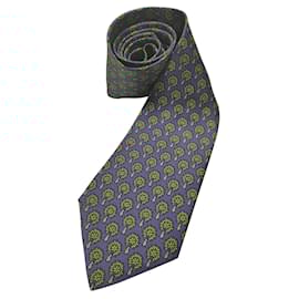Hermès-Ties-Light blue
