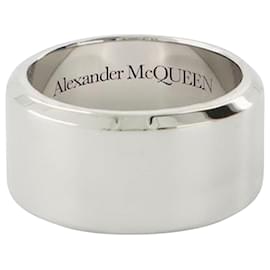 Alexander Mcqueen-Affiti Ring - Alexander Mcqueen - Silver - Metal-Silvery,Metallic