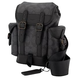 Coach-Hitch 13 Backpack - Coach - Carbon - Canva-Grey