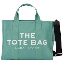 Marc Jacobs-The Small Tote in Green Canvas-Green