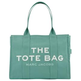 Marc Jacobs-The Large Tote in Green Canvas-Green