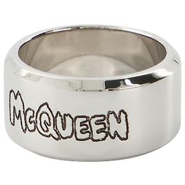 Anillo Afiti - Alexander Mcqueen - Plata - Metal Plata Metálico