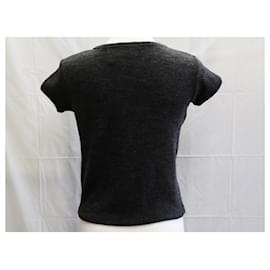 Fendi-Fendi Short Sleeve Knit-Black
