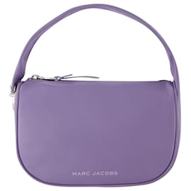 Marc Jacobs-Pushlock Mini Hobo Bag - Marc Jacobs -  Daybreak - Leather-Purple