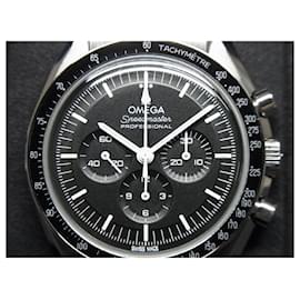 Omega-OMEGA Speedmaster moon watch Professional Co-Axial 42 MM Mens-Silvery