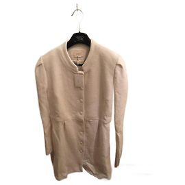 Manteau Ba&Sh en coton couleur eggshell Blanc cassé