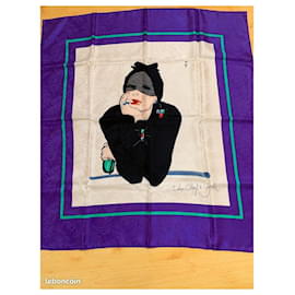 Van Cleef & Arpels Scarves Dark purple