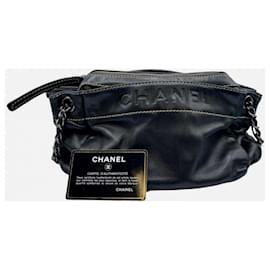 Chanel-Borsa a fisarmonica lassista di Chanel-Nero