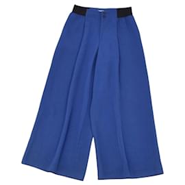 Issey Miyake-Pantaloni Issey Miyake-Blu