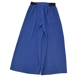 Issey Miyake-Pantalon Issey Miyake-Bleu