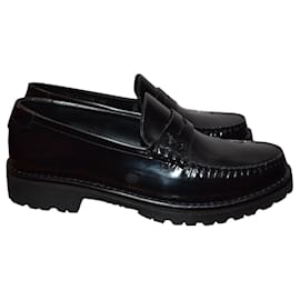 Saint Laurent-new saint laurent loafers-Black