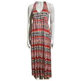 Diane Von Furstenberg DvF Maxi robe en soie Franz Multicolore