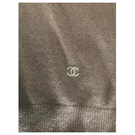 Chanel-Knitwear-Khaki
