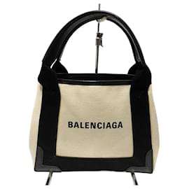 Balenciaga-Balenciaga Navy Cabas-Beige