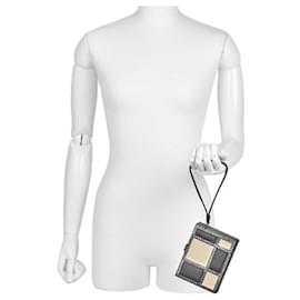 Chanel-*CHANEL 09Poncho en tricot asymétrique pour femme C avec marque ici-Blanc