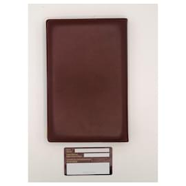 Cartier-CARTIER diary holder with diary-Dark red