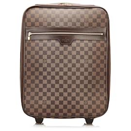 Louis Vuitton-Louis Vuitton Brown Damier Ebene Pegase 45-Brown